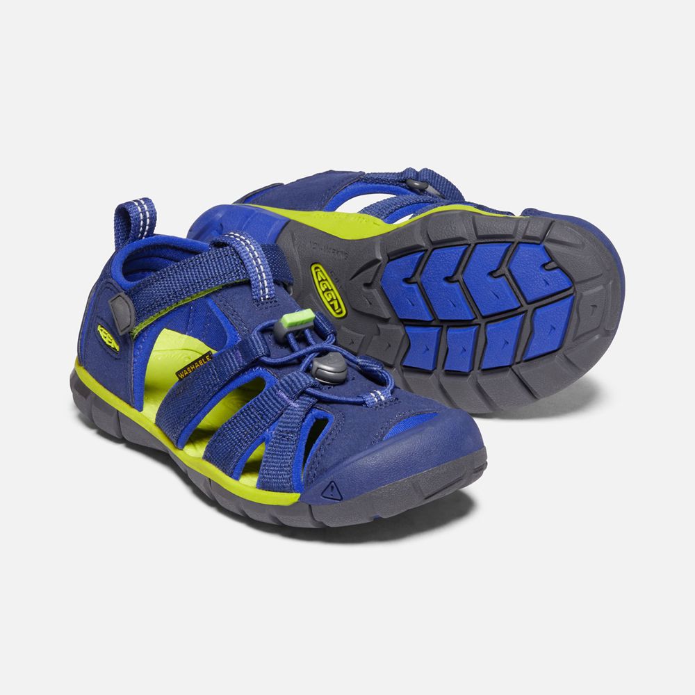 Sandalias Keen Mexico Azules - Niños Seacamp Ii Cnx - ZT9402136